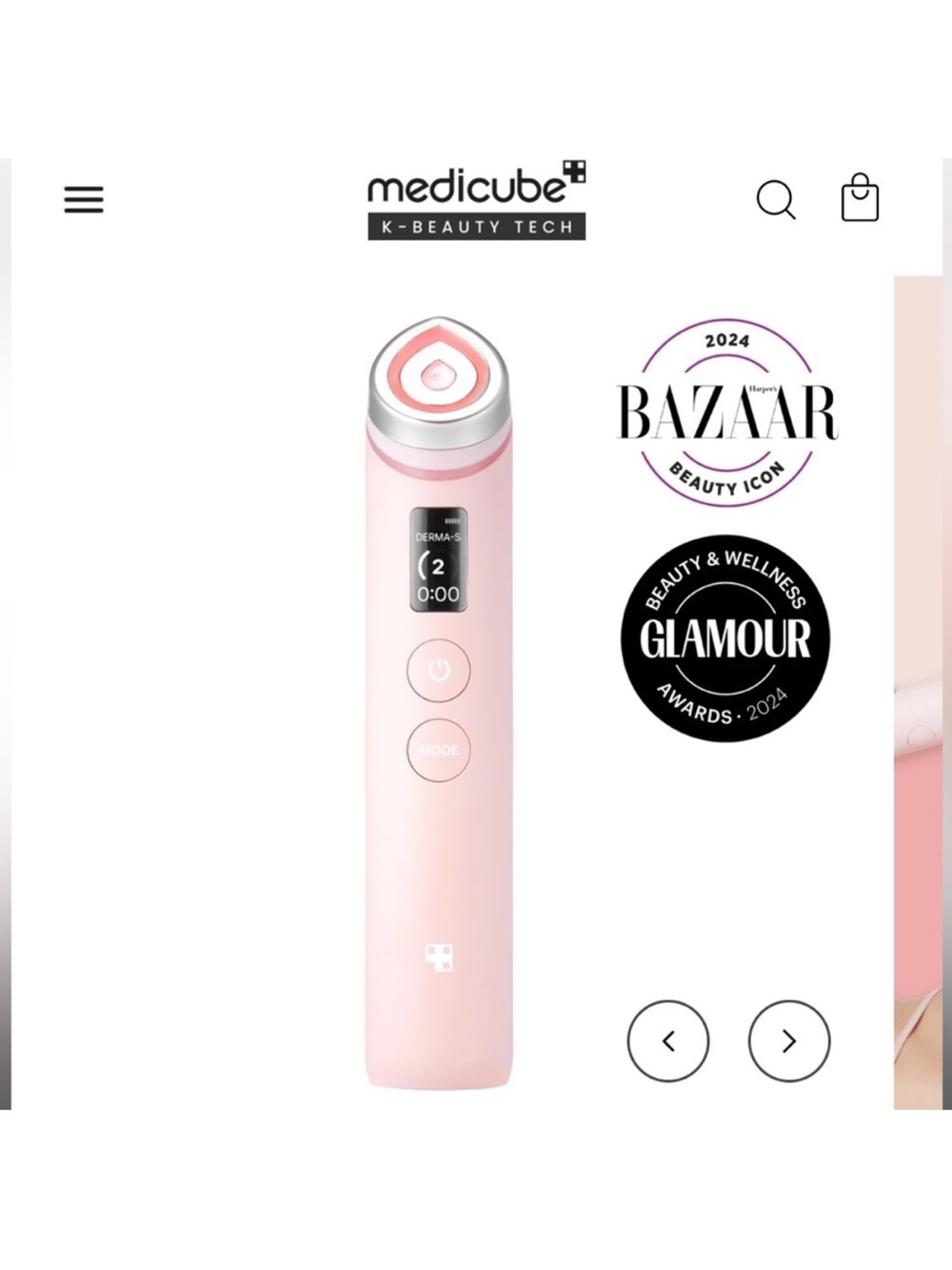 Medicube Pink Facial Skin Care Device – Gentle Daily Treatment